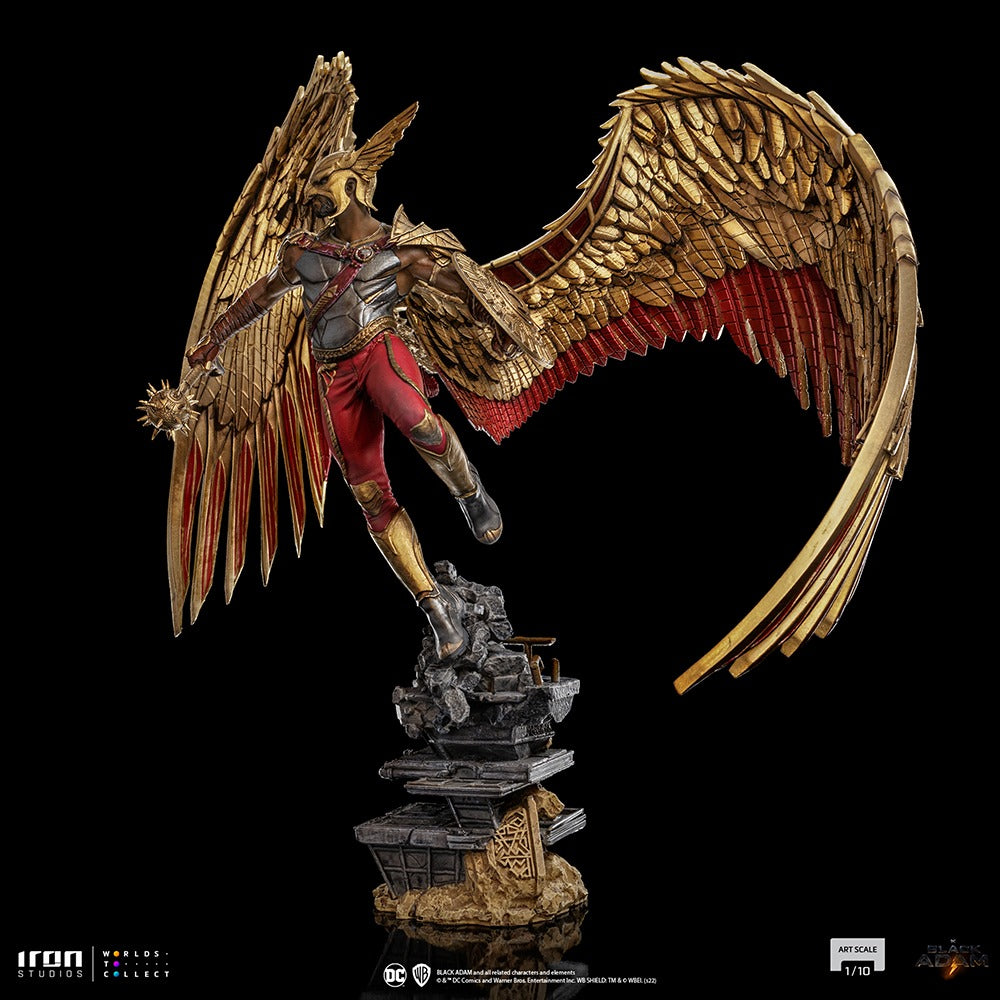Estátua Gavião Negro - Adão Negro - Art Scale 1/10 - Iron Studios