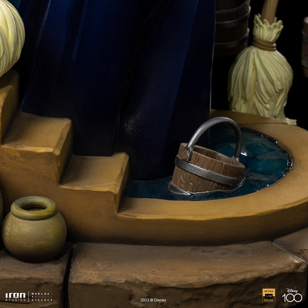 Estátua Mickey Deluxe - Disney 100th - Fantasia - Art Scale 1/10 - Iron Studios