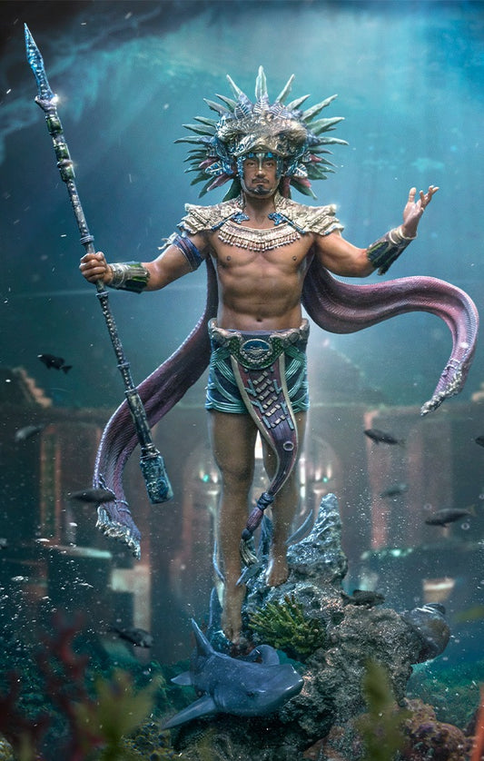 Estátua Rei Namor - Pantera Negra Wakanda Para Sempre - Art Scale 1/10 - Iron Studios