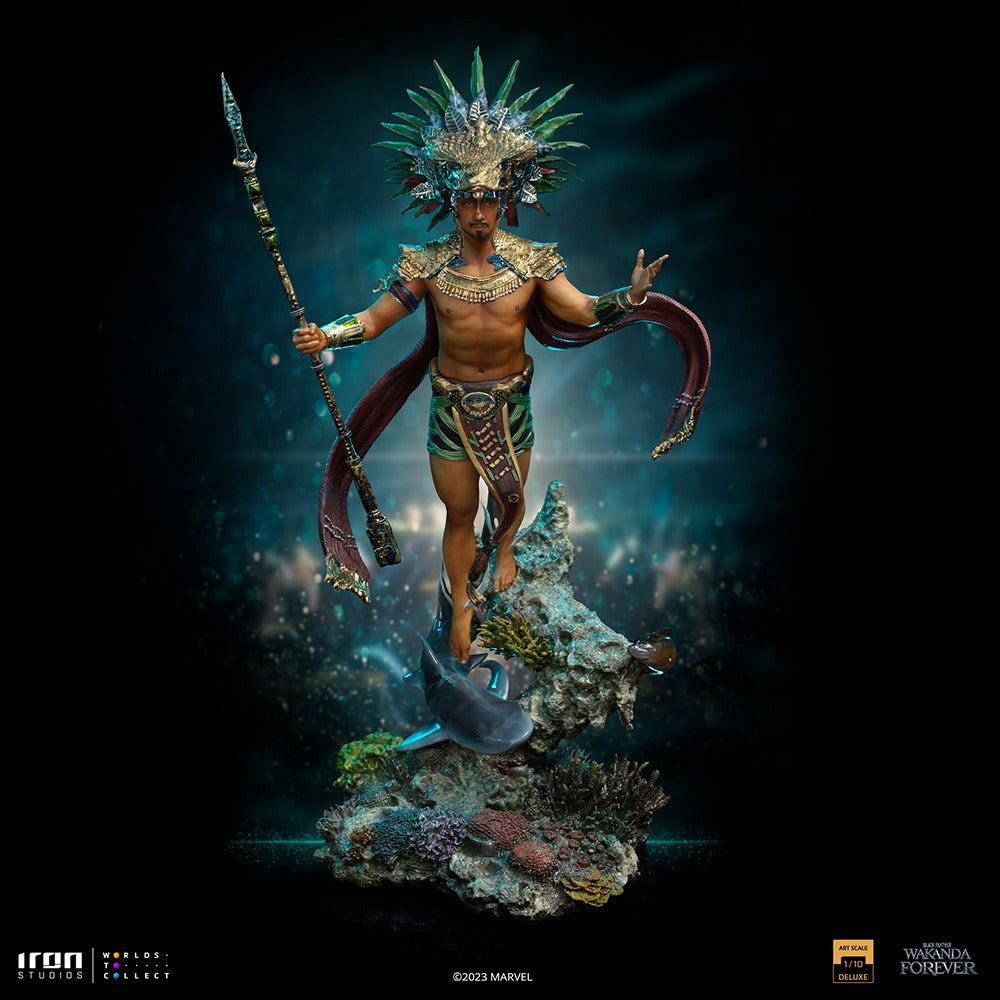 Estátua Rei Namor - Pantera Negra Wakanda Para Sempre - Art Scale 1/10 - Iron Studios