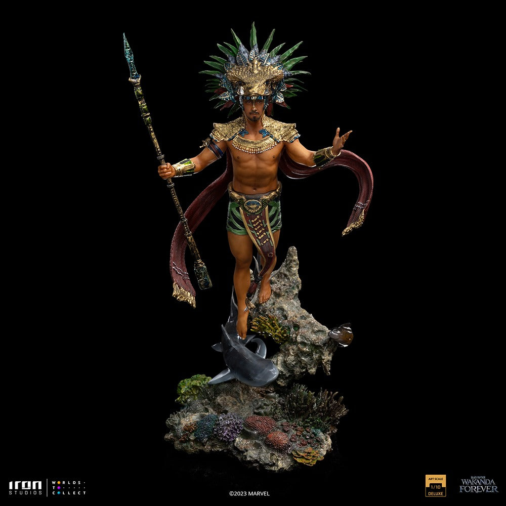 Estátua Rei Namor - Pantera Negra Wakanda Para Sempre - Art Scale 1/10 - Iron Studios