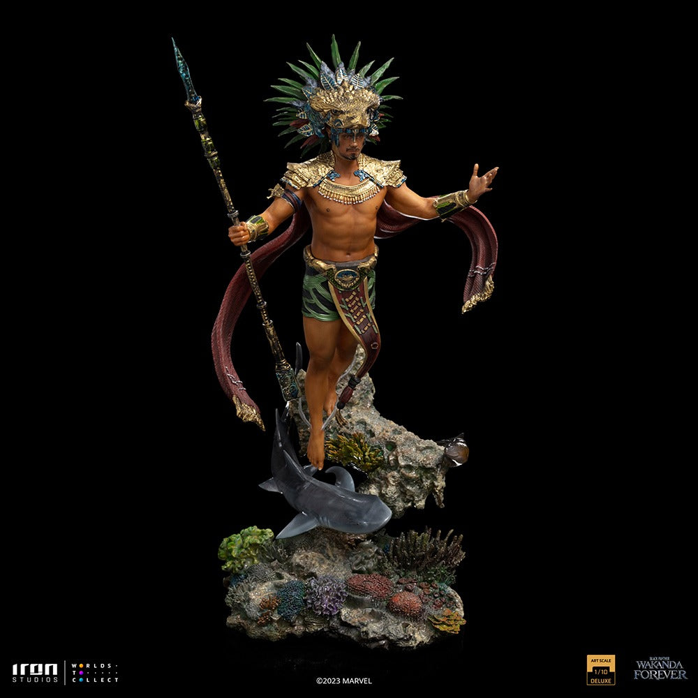 Estátua Rei Namor - Pantera Negra Wakanda Para Sempre - Art Scale 1/10 - Iron Studios