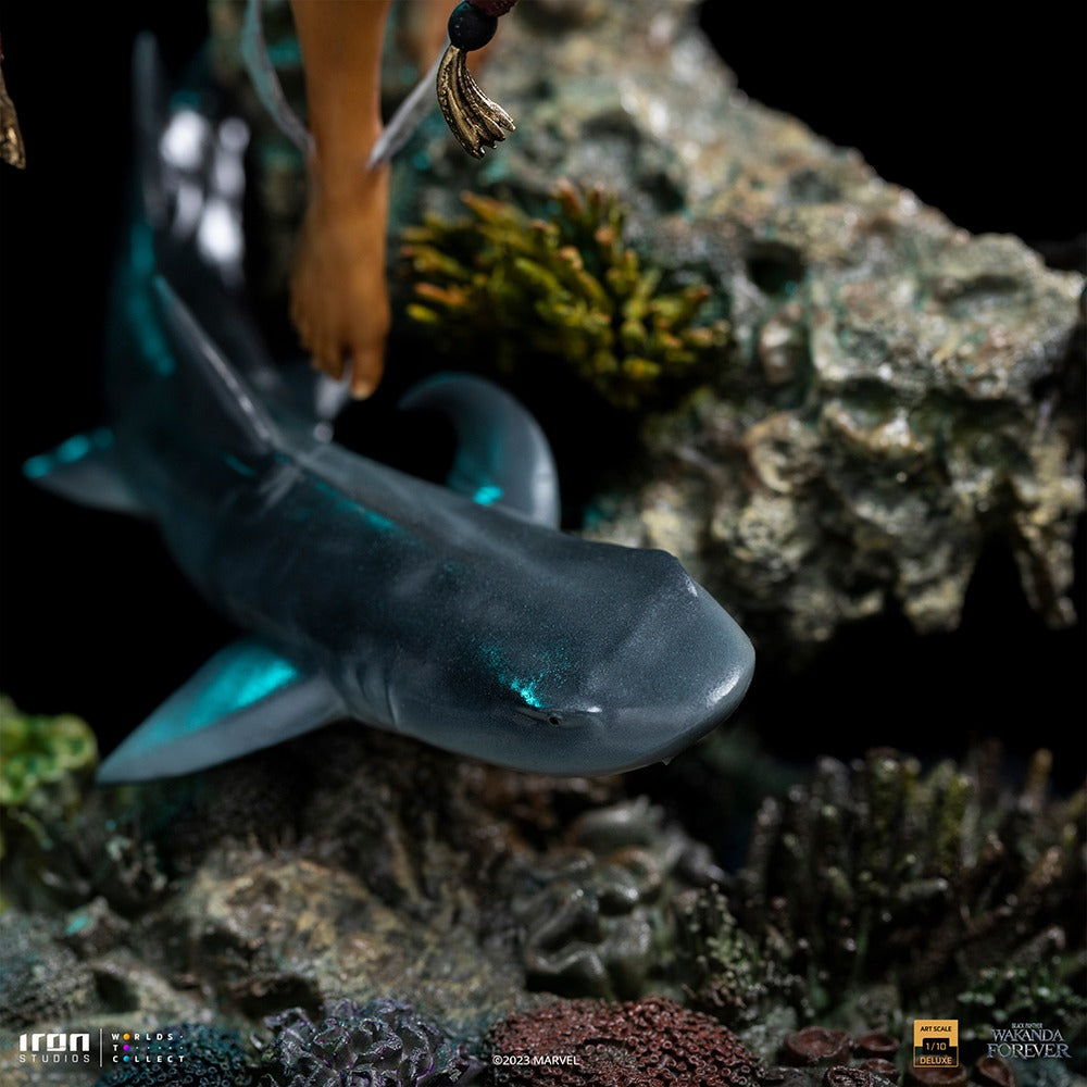 Estátua Rei Namor - Pantera Negra Wakanda Para Sempre - Art Scale 1/10 - Iron Studios