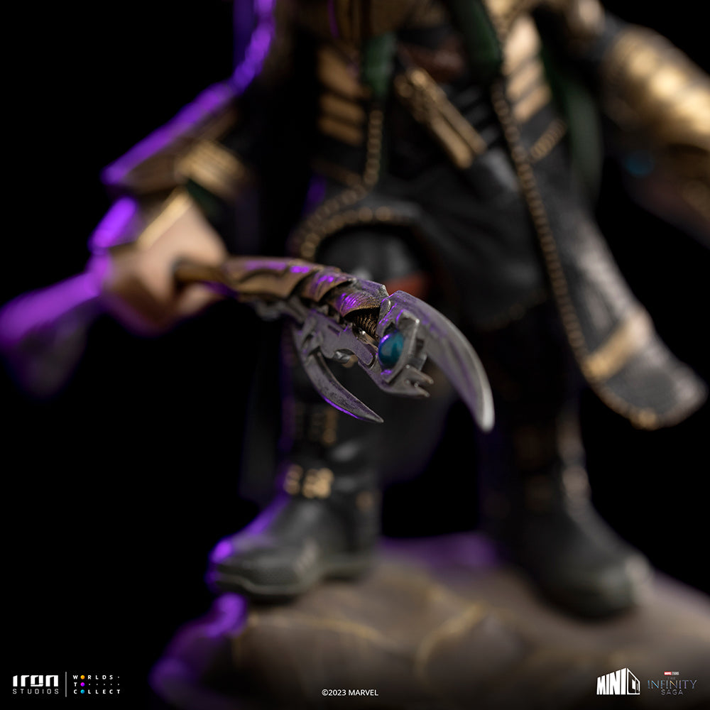 Estátua Loki - Infinity Saga - MiniCo - Iron Studios