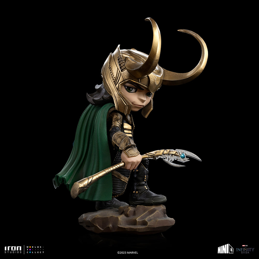 Estátua Loki - Infinity Saga - MiniCo - Iron Studios