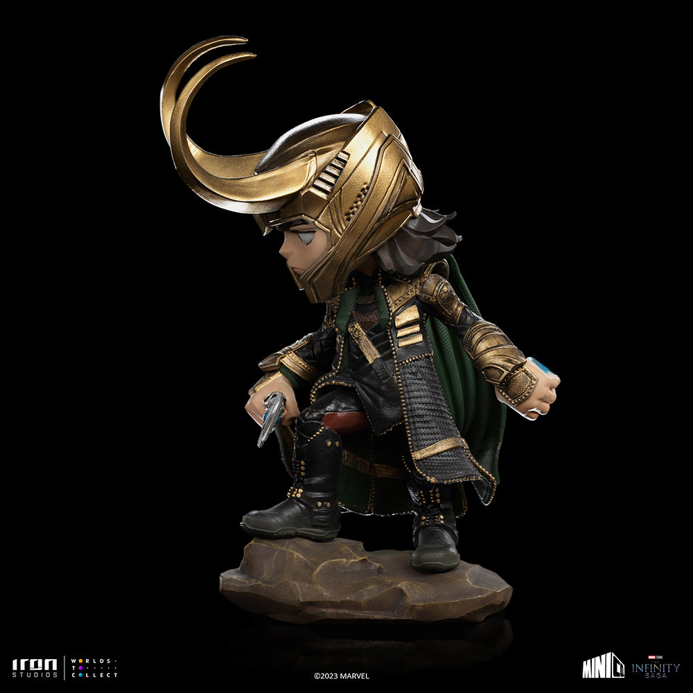 Estátua Loki - Infinity Saga - MiniCo - Iron Studios