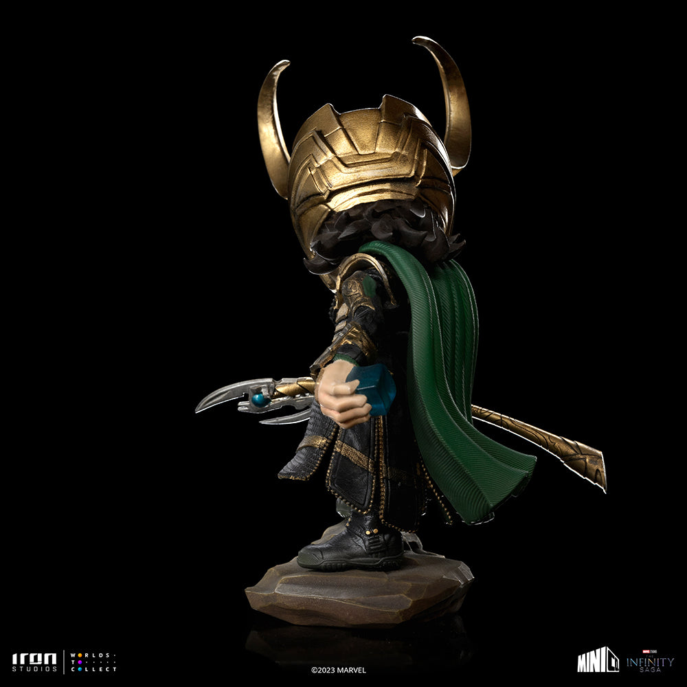 Estátua Loki - Infinity Saga - MiniCo - Iron Studios