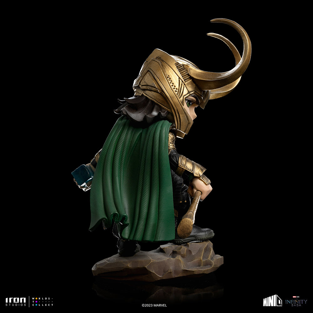 Estátua Loki - Infinity Saga - MiniCo - Iron Studios