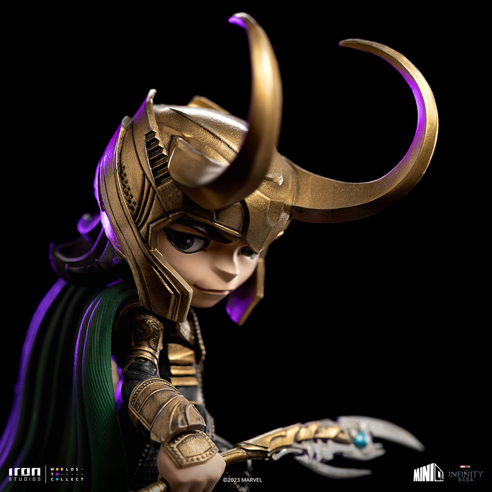 Estátua Loki - Infinity Saga - MiniCo - Iron Studios