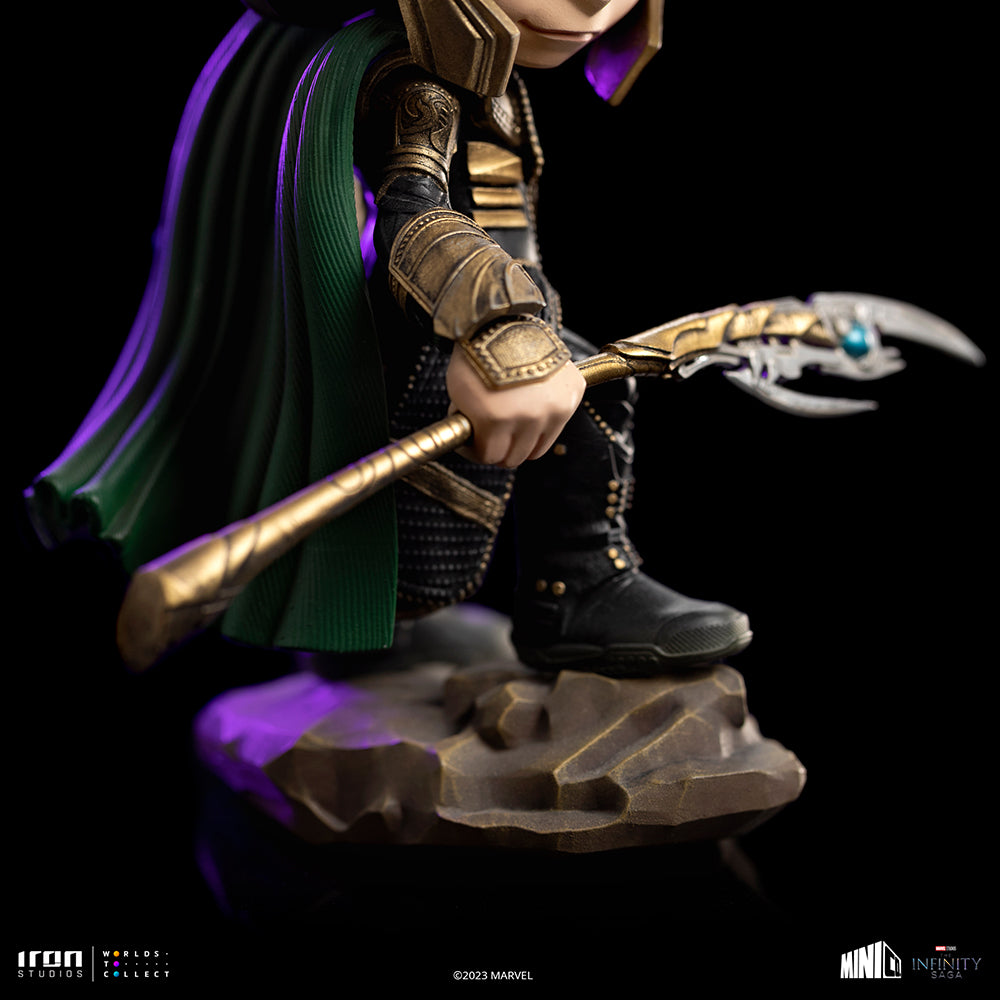 Estátua Loki - Infinity Saga - MiniCo - Iron Studios