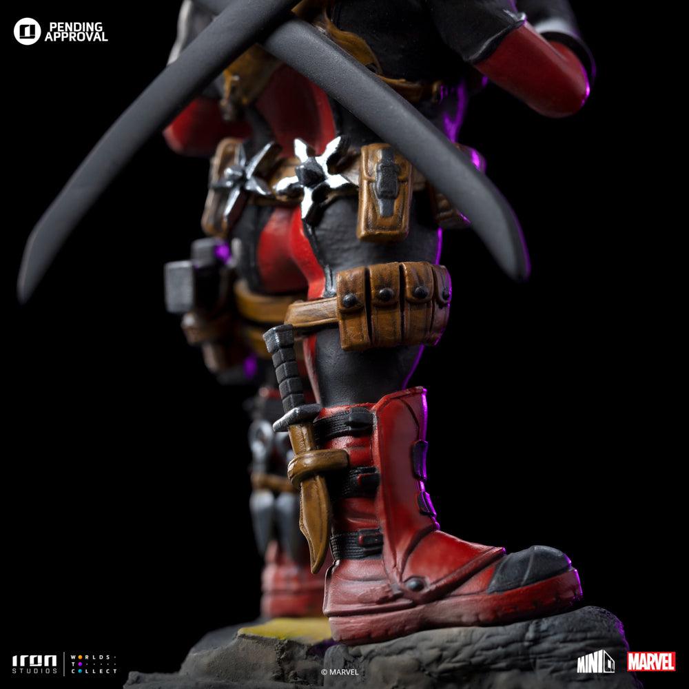 Estátua Deadpool - X-Men - MiniCo - Iron Studios