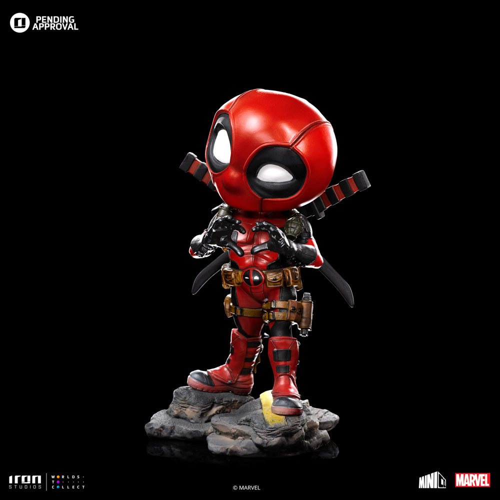 Estátua Deadpool - X-Men - MiniCo - Iron Studios