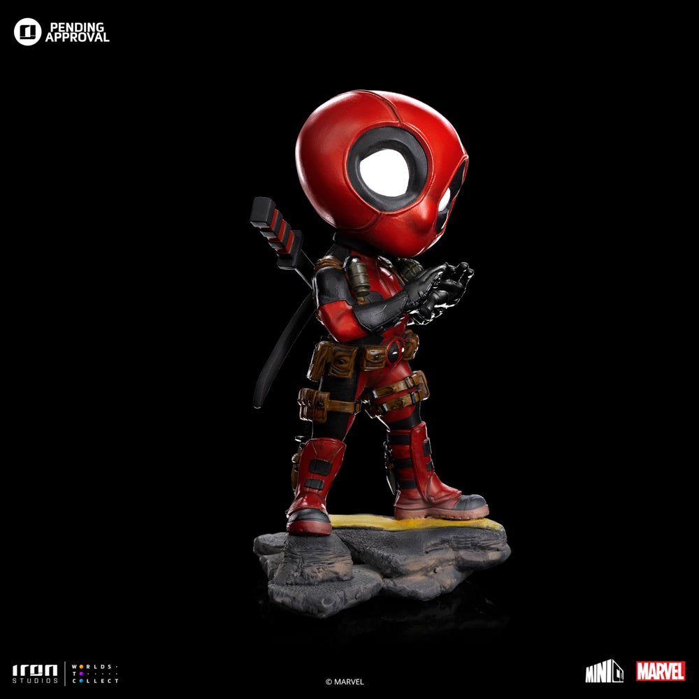Estátua Deadpool - X-Men - MiniCo - Iron Studios