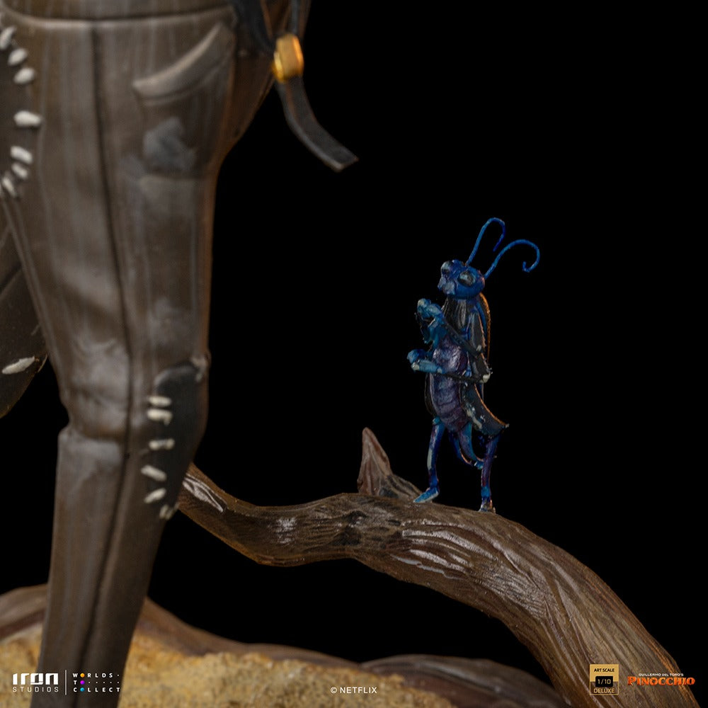 Estátua Gepeto e Pinóquio Deluxe Signed - Pinóquio - Art Scale 1/10 - Iron Studios
