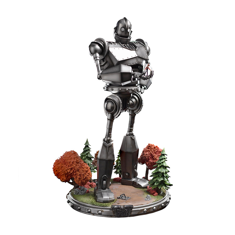 Estátua Iron Giant and Hogarth Hughes - The Iron Giant - Demi Scale 1/20 - Iron Studios