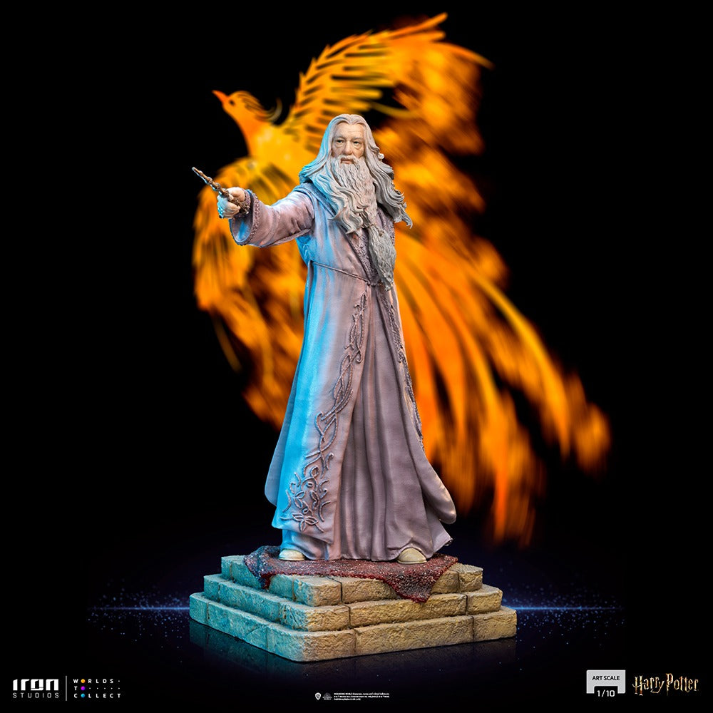 Estátua Alvo Dumbledore - Harry Potter - Art Scale 1/10 - Iron Studios