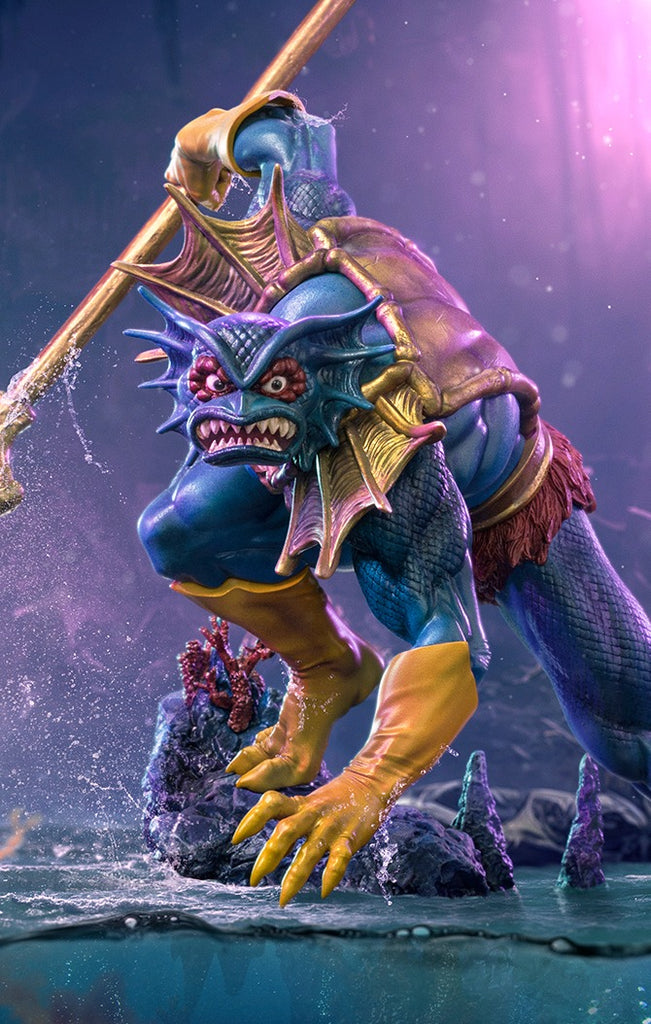 Estátua Aquático - He-Man e os Mestres do Universo - BDS Art Scale 1/10 - Iron Studios