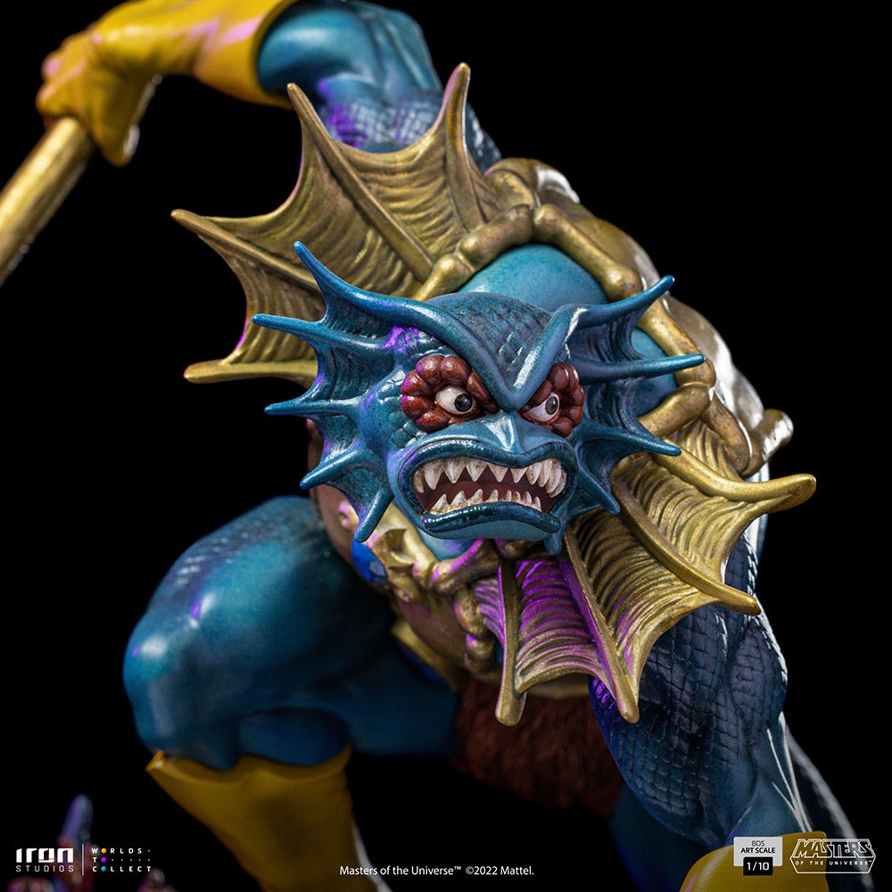 Estátua Aquático - He-Man e os Mestres do Universo - BDS Art Scale 1/10 - Iron Studios