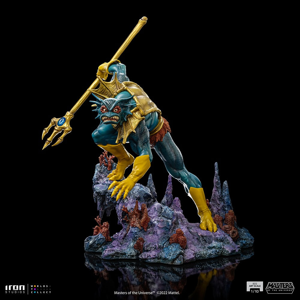 Estátua Aquático - He-Man e os Mestres do Universo - BDS Art Scale 1/10 - Iron Studios