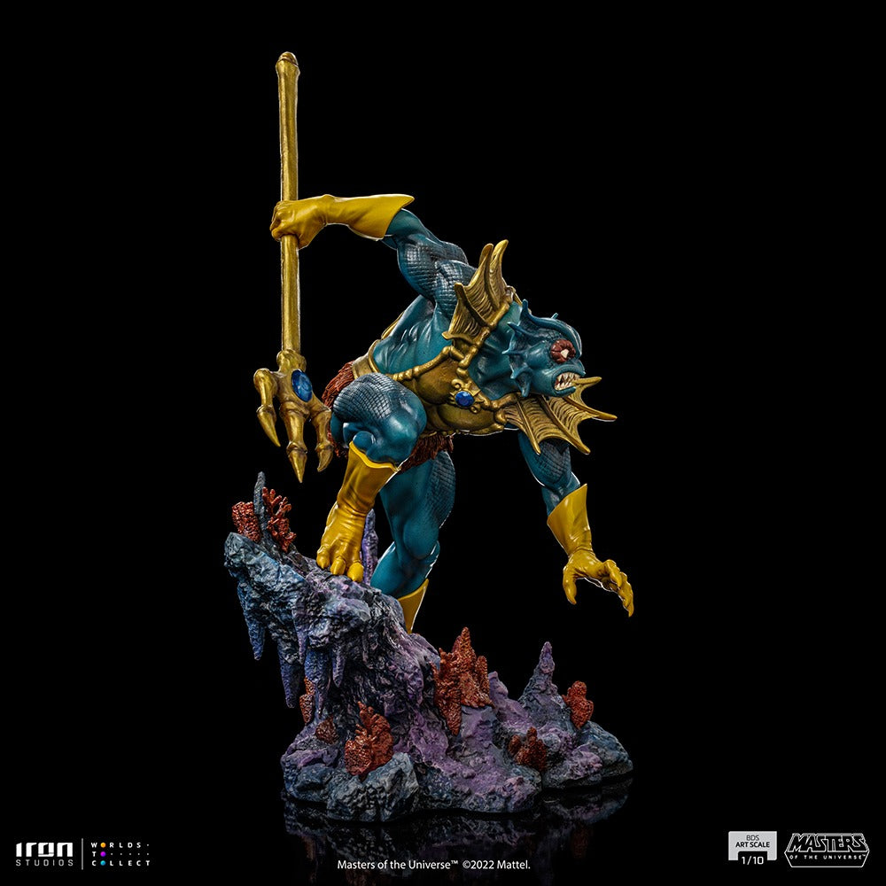 Estátua Aquático - He-Man e os Mestres do Universo - BDS Art Scale 1/10 - Iron Studios