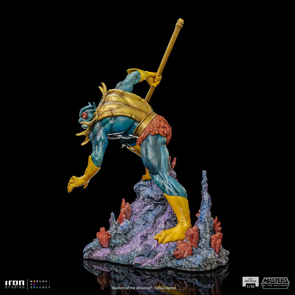 Estátua Aquático - He-Man e os Mestres do Universo - BDS Art Scale 1/10 - Iron Studios