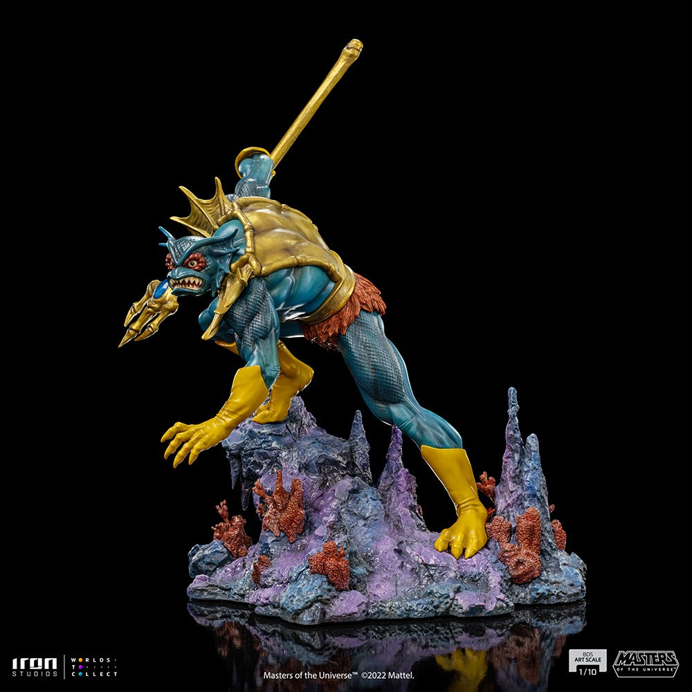 Estátua Aquático - He-Man e os Mestres do Universo - BDS Art Scale 1/10 - Iron Studios