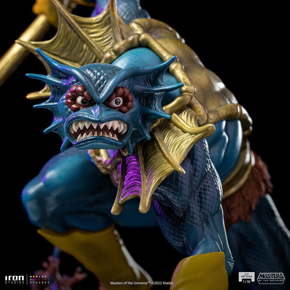 Estátua Aquático - He-Man e os Mestres do Universo - BDS Art Scale 1/10 - Iron Studios