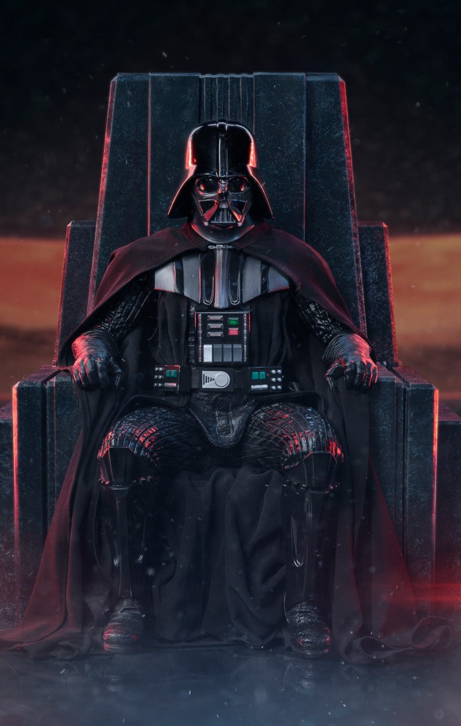 Estátua Darth Vader no Trono - Star Wars - Legacy Replica 1/4 - Iron Studios
