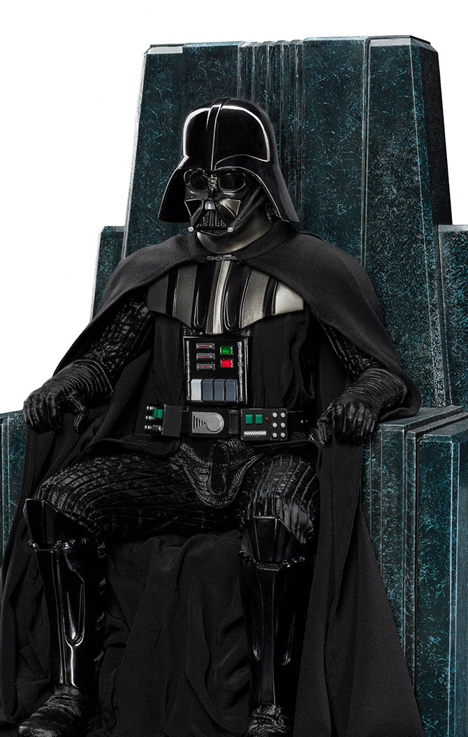 Estátua Darth Vader no Trono - Star Wars - Legacy Replica 1/4 - Iron Studios