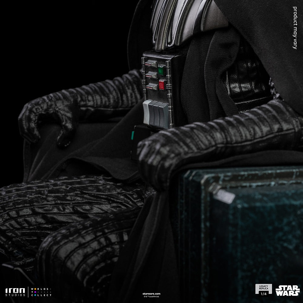 Estátua Darth Vader no Trono - Star Wars - Legacy Replica 1/4 - Iron Studios