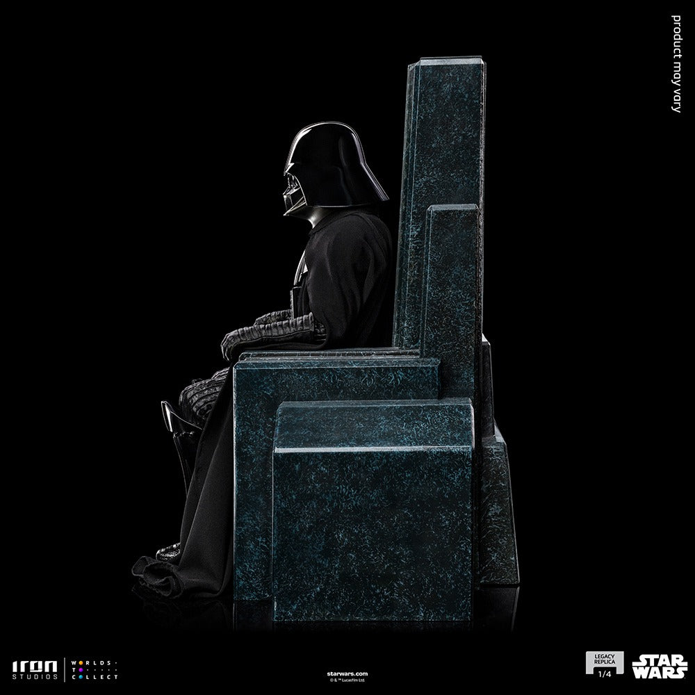 Estátua Darth Vader no Trono - Star Wars - Legacy Replica 1/4 - Iron Studios