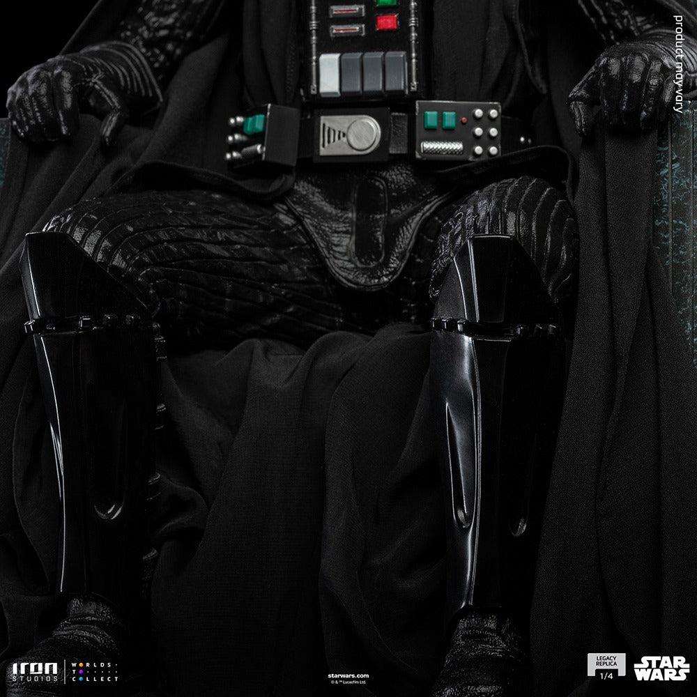 Estátua Darth Vader no Trono - Star Wars - Legacy Replica 1/4 - Iron Studios