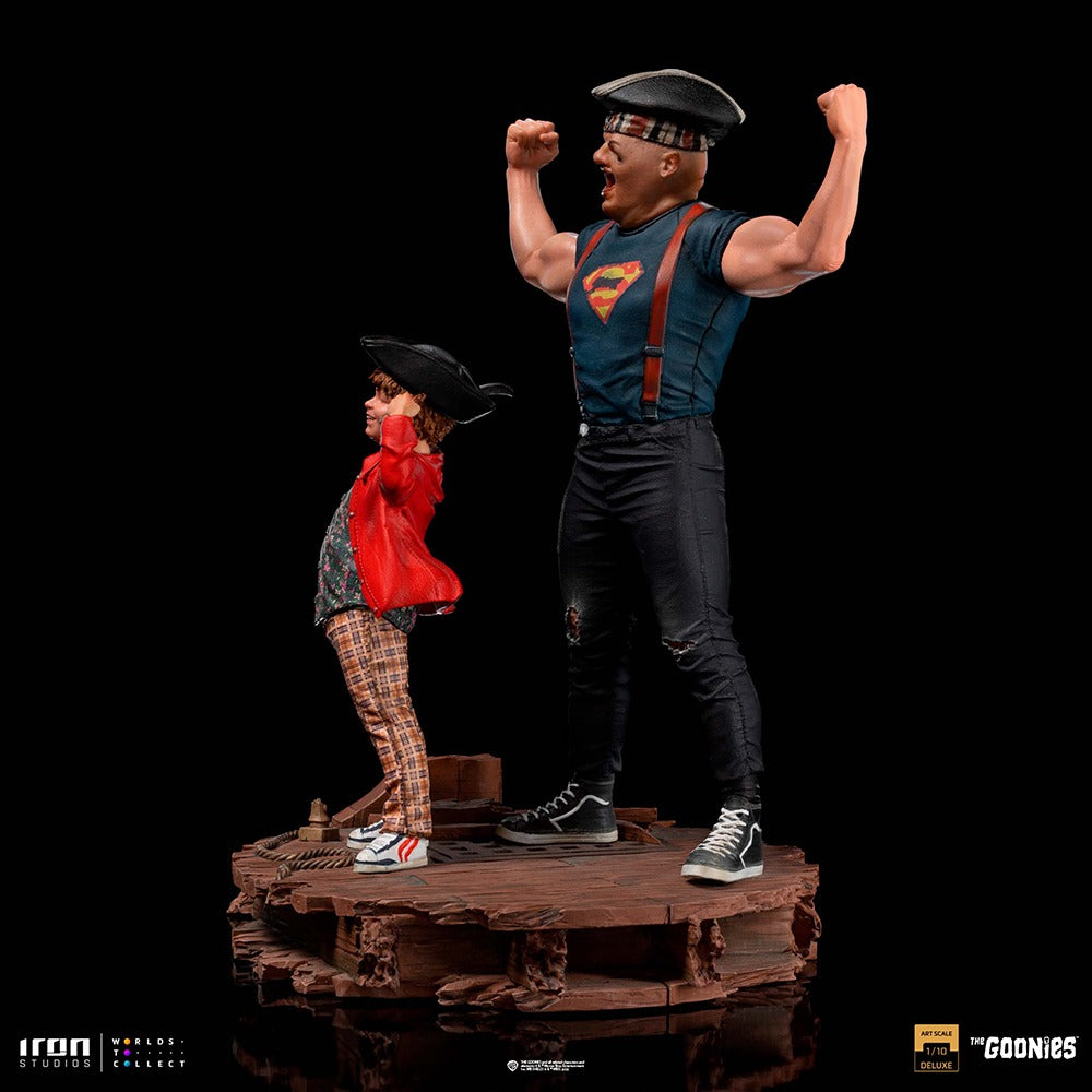 Estátua Sloth e Gordo - Os Goonies - Art Scale 1/10 - Iron Studios