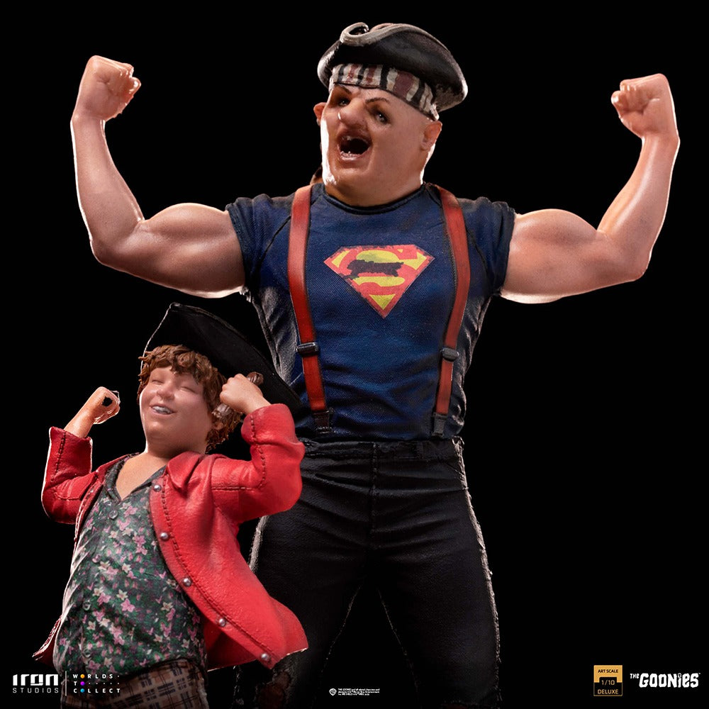 Estátua Sloth e Gordo - Os Goonies - Art Scale 1/10 - Iron Studios