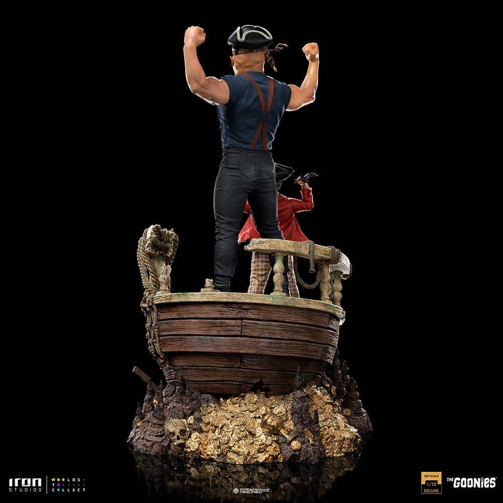 Estátua Sloth e Gordo Deluxe - Os Goonies - Art Scale 1/10 - Iron Studios