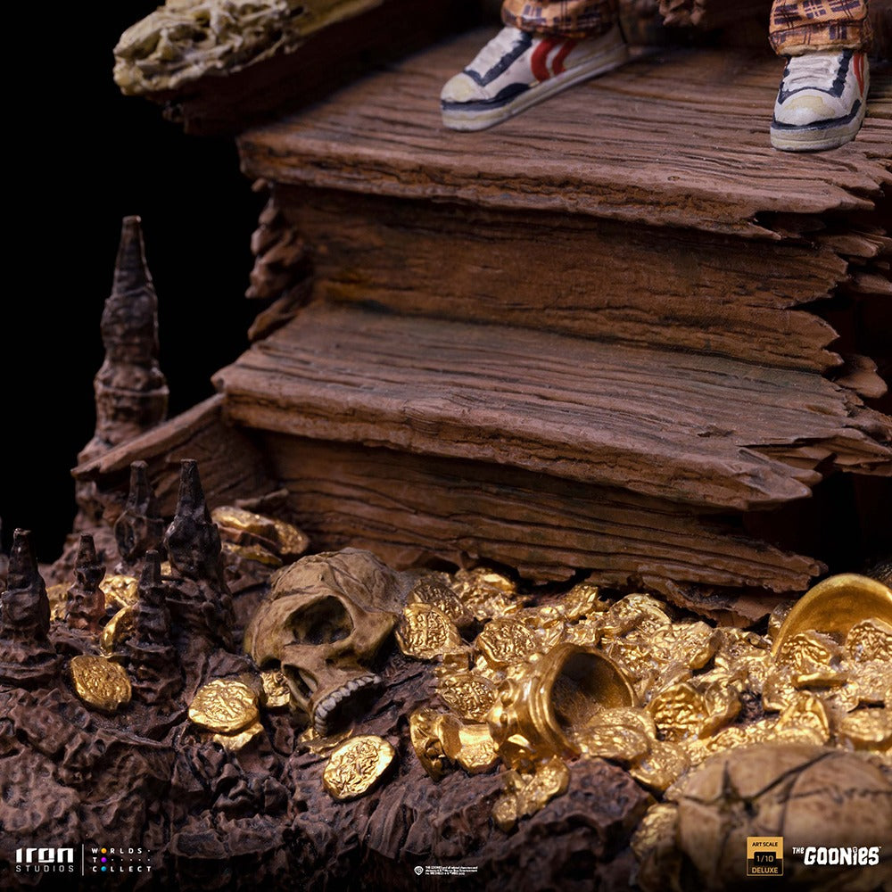 Estátua Sloth e Gordo Deluxe - Os Goonies - Art Scale 1/10 - Iron Studios