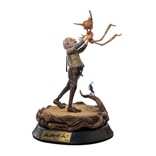 Estátua Gepeto e Pinóquio Deluxe - Pinóquio - Art Scale 1/10 - Iron Studios