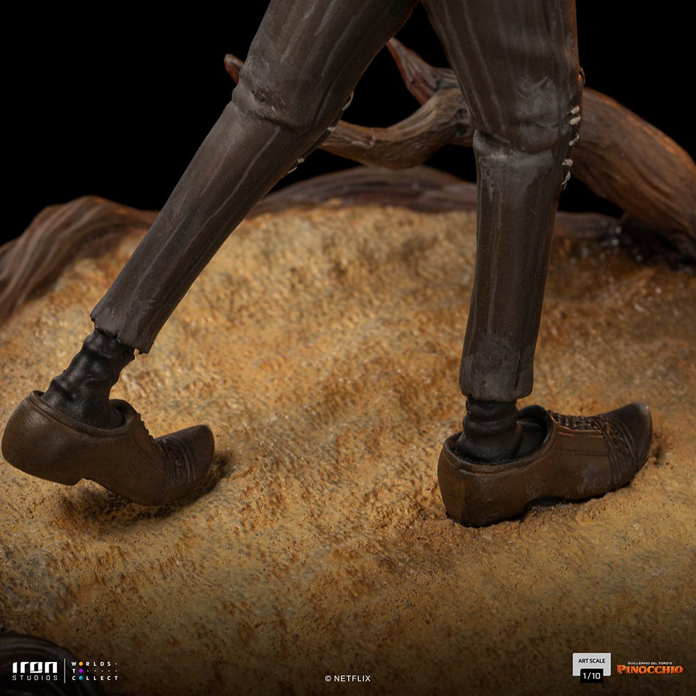 Estátua Gepeto e Pinóquio Deluxe - Pinóquio - Art Scale 1/10 - Iron Studios