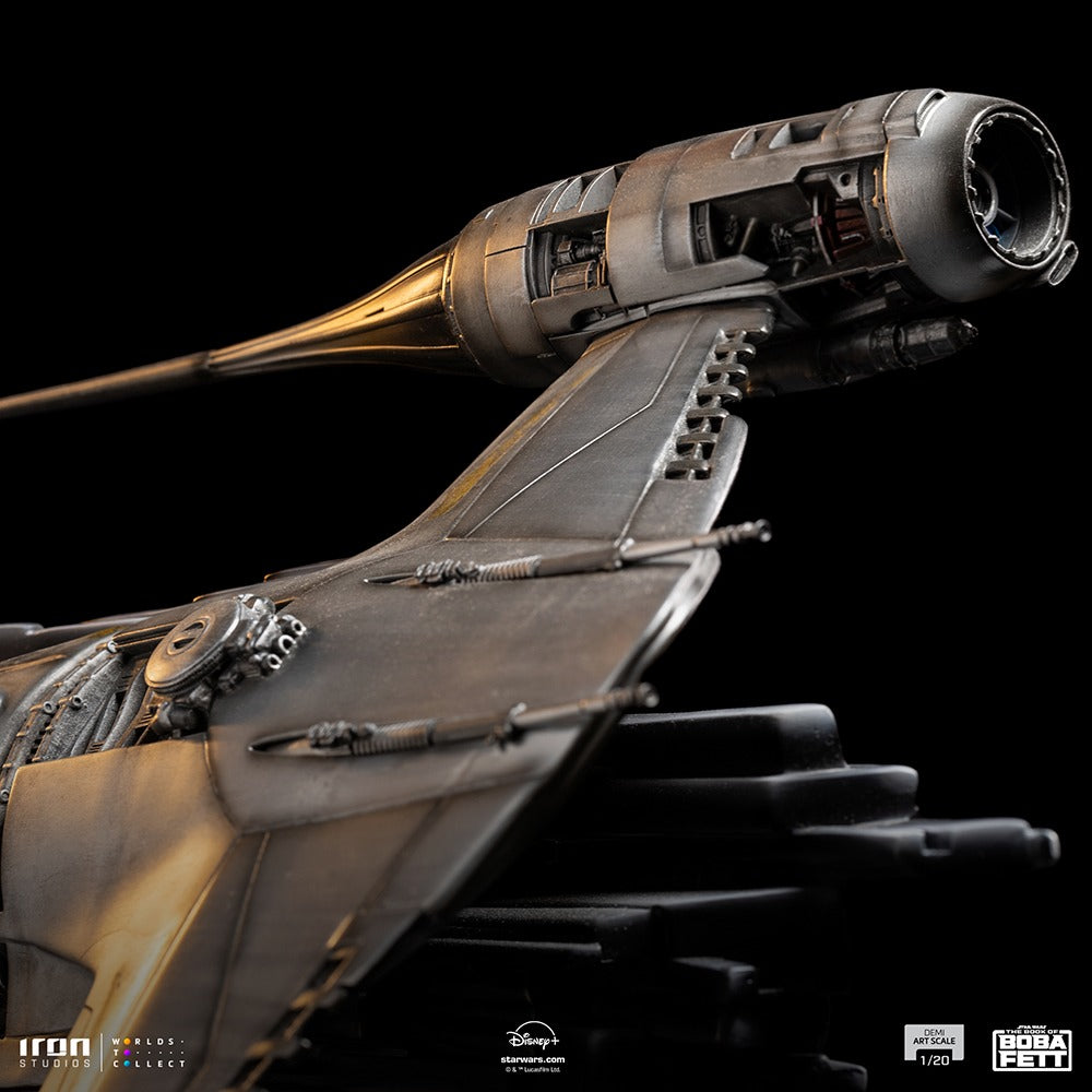 Estátua Mando's N-1 Starfighter - Star Wars - Demi Scale 1/20