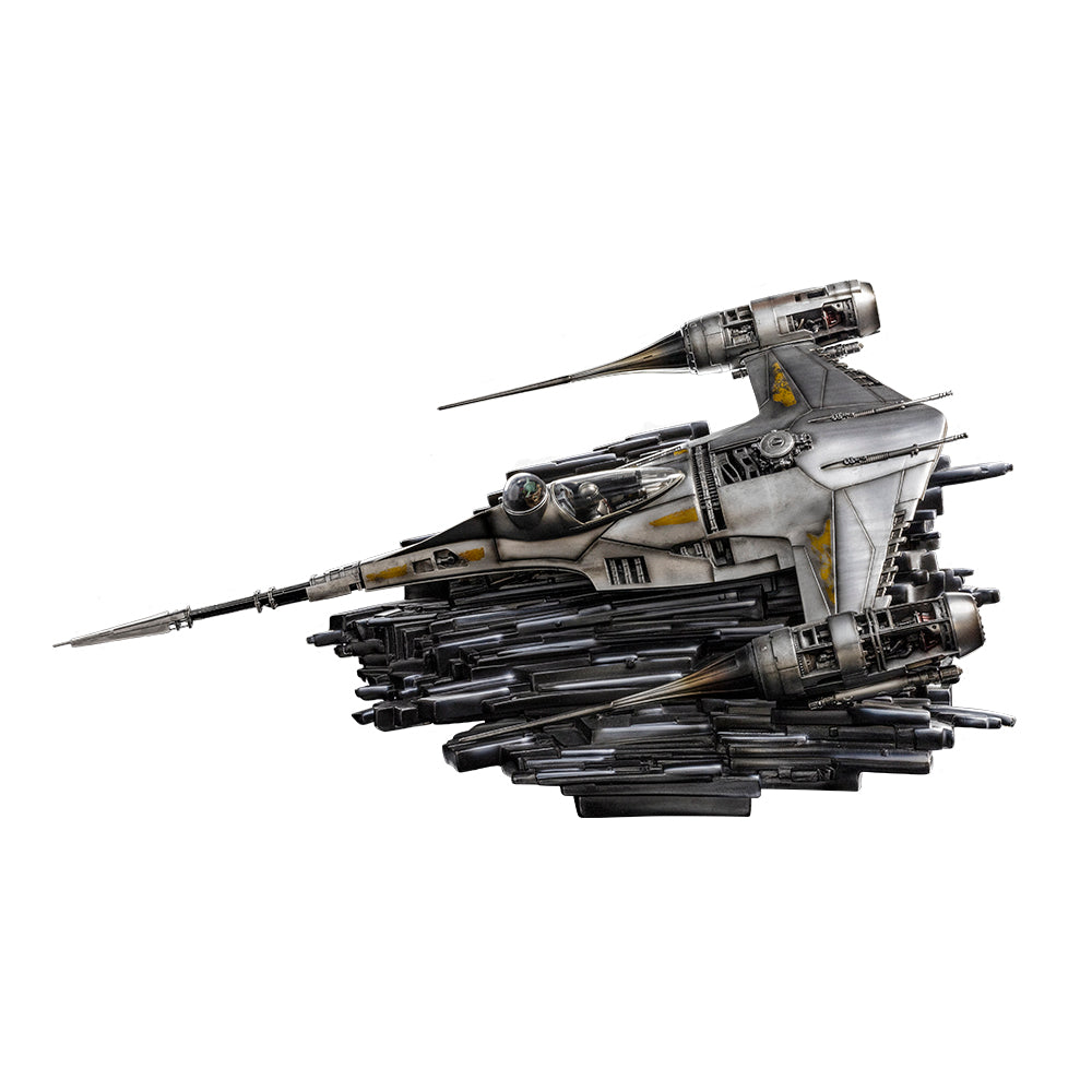 Estátua Mando's N-1 Starfighter - Star Wars - Demi Scale 1/20 - Iron Studios
