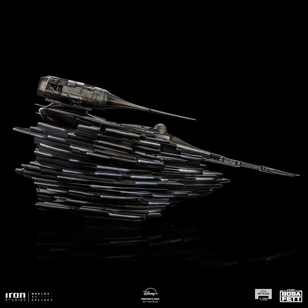 Estátua Mando's N-1 Starfighter - Star Wars - Demi Scale 1/20 - Iron Studios