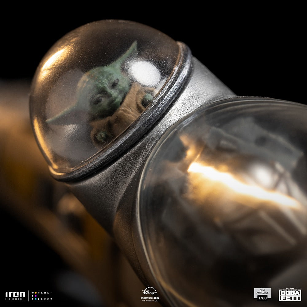 Estátua Mando's N-1 Starfighter - Star Wars - Demi Scale 1/20 - Iron Studios