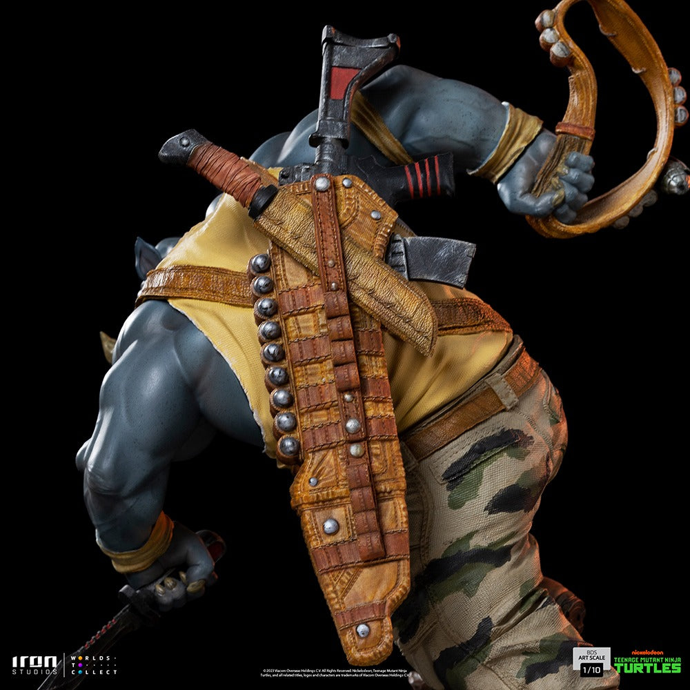 Estátua Rocksteady - TMNT - BDS - Art Scale 1/10 - Iron Studios