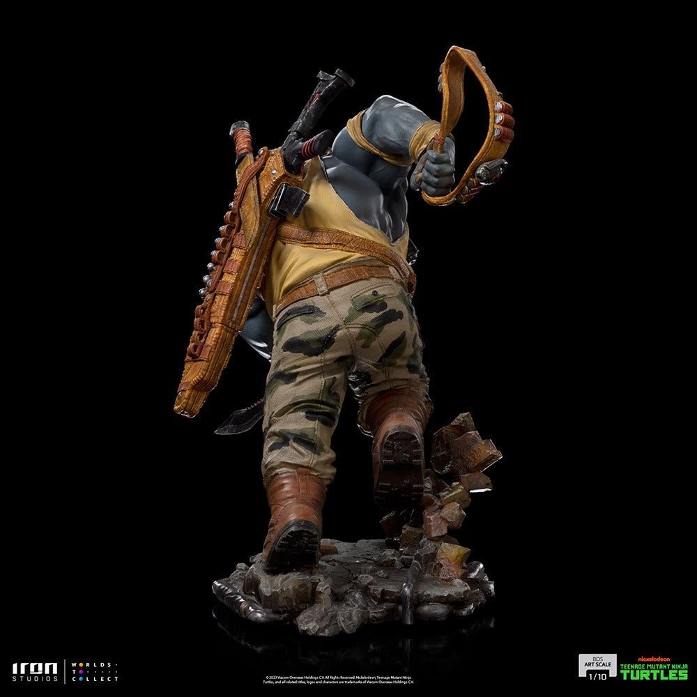 Estátua Rocksteady - TMNT - BDS - Art Scale 1/10 - Iron Studios