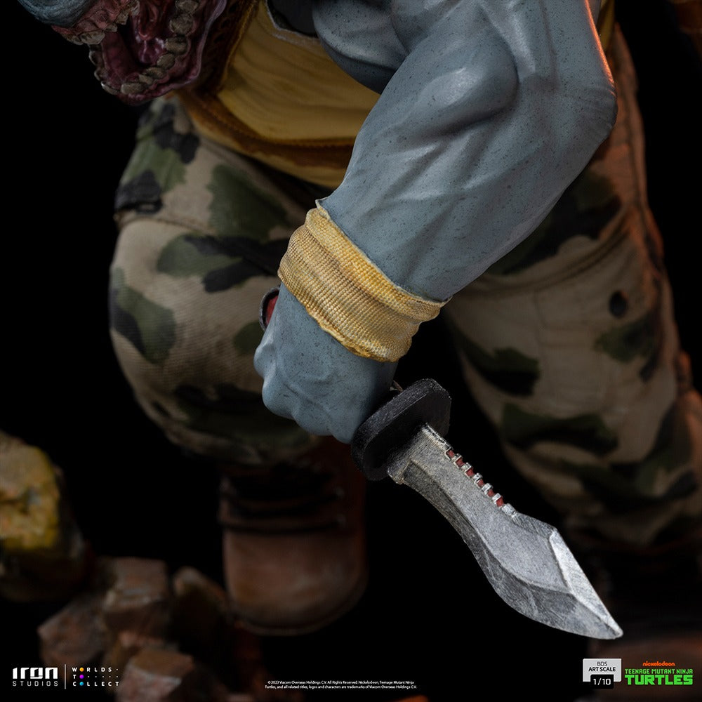 Estátua Rocksteady - TMNT - BDS - Art Scale 1/10 - Iron Studios