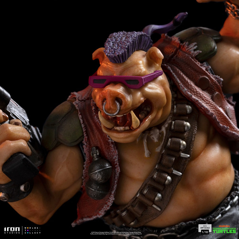 Estátua Bebop - TMNT - BDS Art Scale 1/10 - Iron Studios