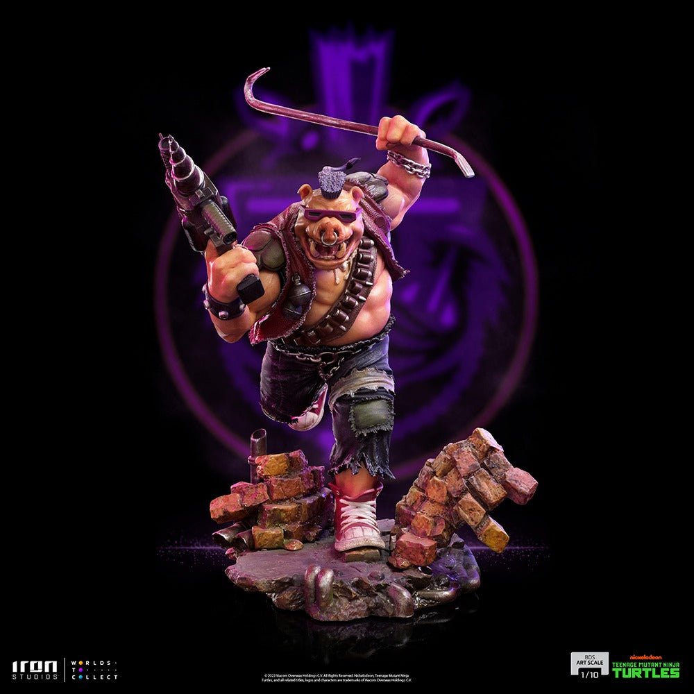 Estátua Bebop - TMNT - BDS Art Scale 1/10 - Iron Studios