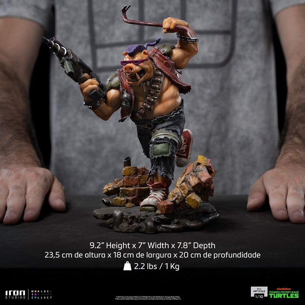 Estátua Bebop - TMNT - BDS Art Scale 1/10 - Iron Studios