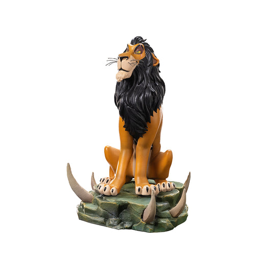 Estátua Scar - Disney 100th - O Rei Leão - Art Scale 1/10 - Iron Studios