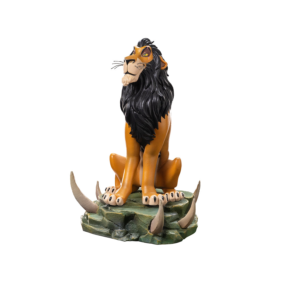 Estátua Scar - Disney 100th - O Rei Leão - Art Scale 1/10 - Iron Studios